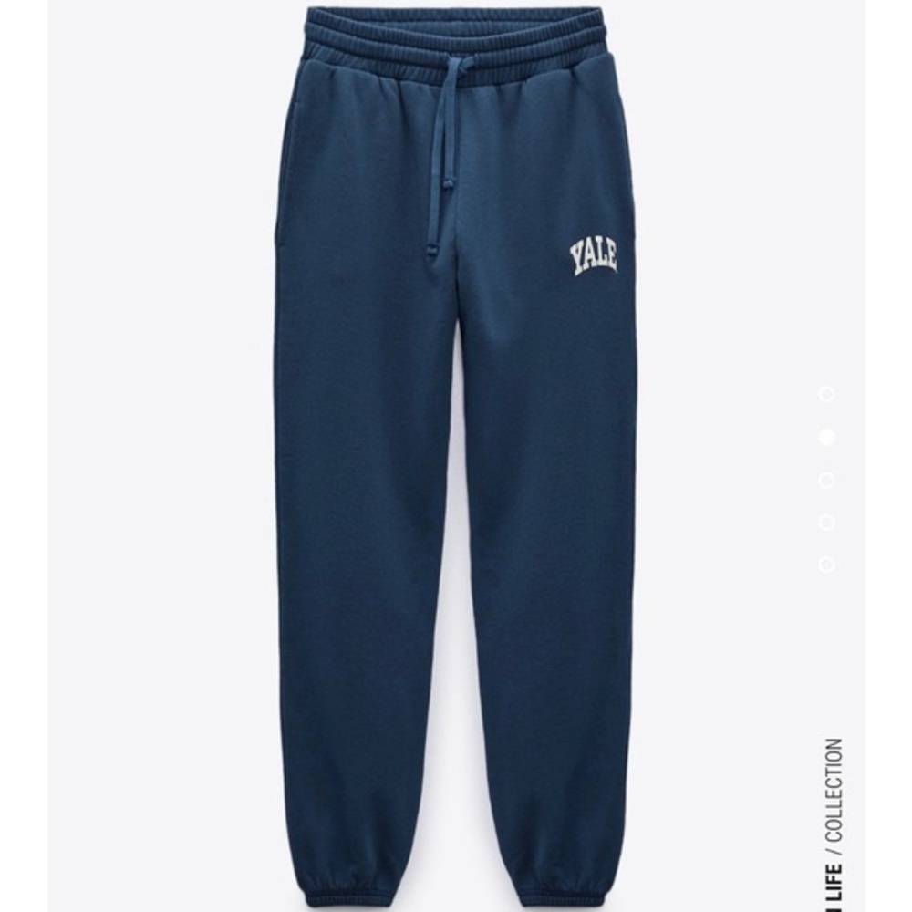 Zara Yale Vintage Sweatpants